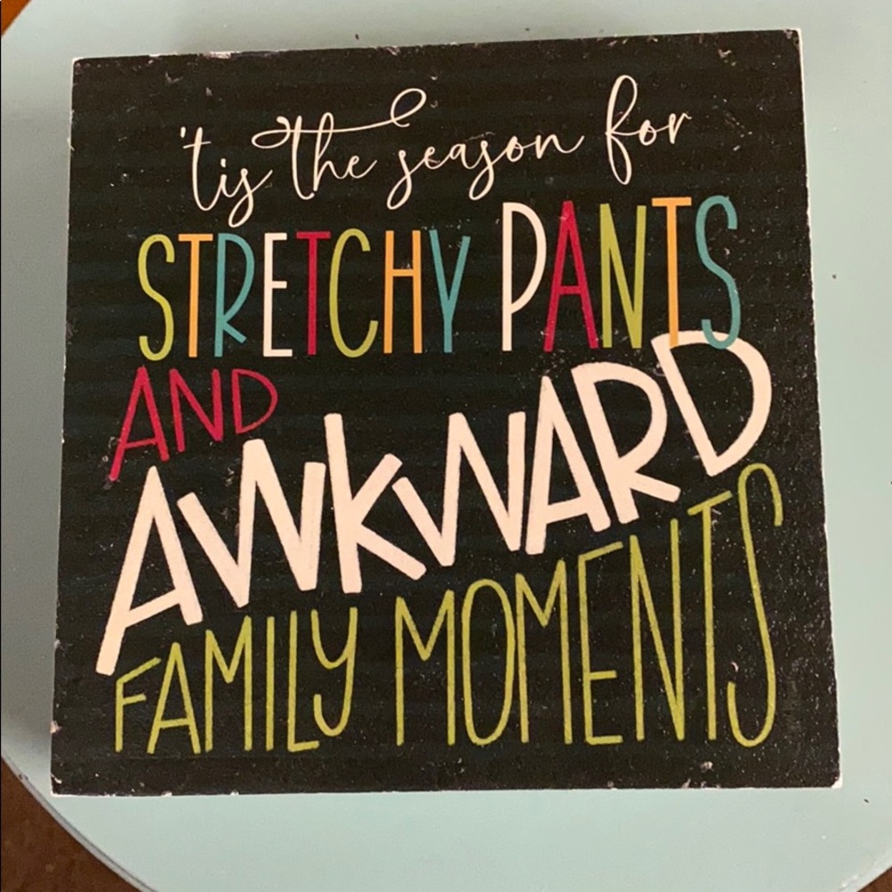 Holiday decor sign funny decor